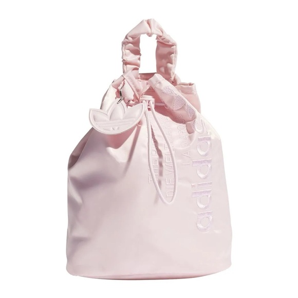 Adidas Pink Mini Drawstring Backpack - Picture 4 of 8